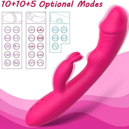 Rabbit Vibrator Clitoral Stimulator - Rabbit Tapping G-spot Vibrator