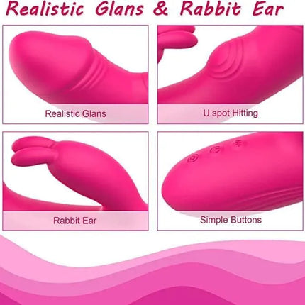 Rabbit Vibrator Clitoral Stimulator - Rabbit Tapping G-spot Vibrator