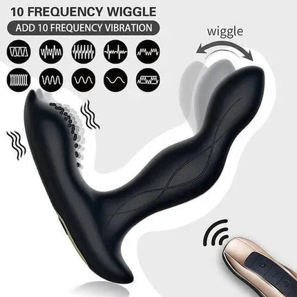 Wireless Remote Prostate Massager - SIKXTOA