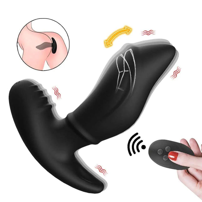 Ball Bearing 10 Mode Vibration Anal Plug Prostate Massager