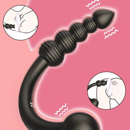 10 Speed Anal Vibrator Anal Beads Prostate Massager Butt Plug