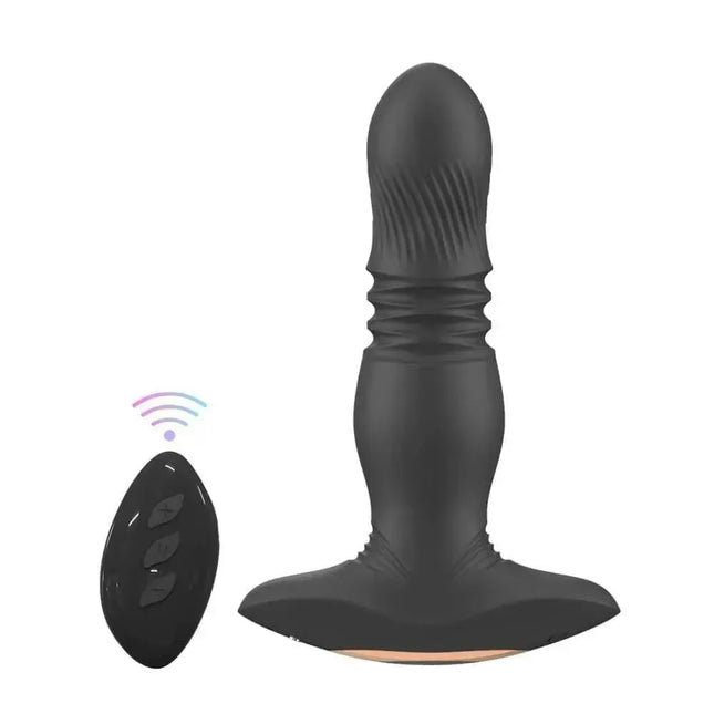 Telescopic Vibrating Butt Plug Anal Vibrator Anal Dildo Prostate Massager Wireless Remote