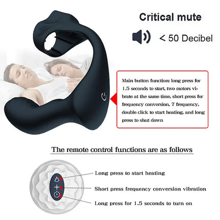 Remote Control Butt Plug Prostate Massager Male And Female Masturbation Device