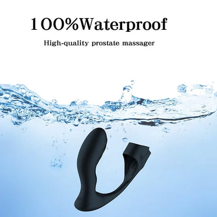 Remote Control Butt Plug Prostate Massager Male And Female Masturbation Device