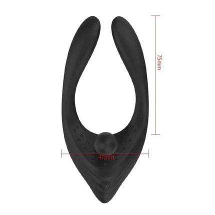 Vibrating Cock Ring Prostate Massager Male Delayed Ejaculation - SIKXTOA