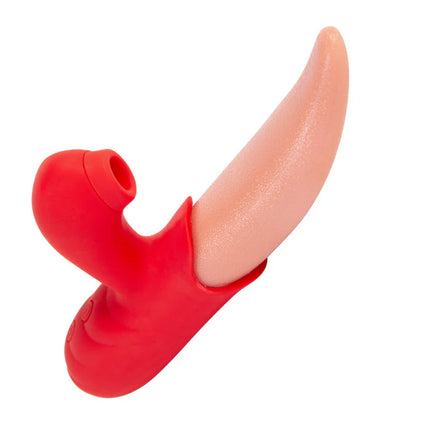 Flapping Tongue Licking G Spot Clitoral Sucking Vibrator