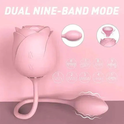 Rose Vibrator G+C Oral Stimulators