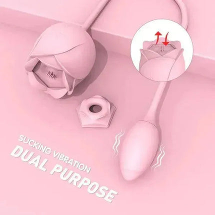 Rose Vibrator G+C Oral Stimulators