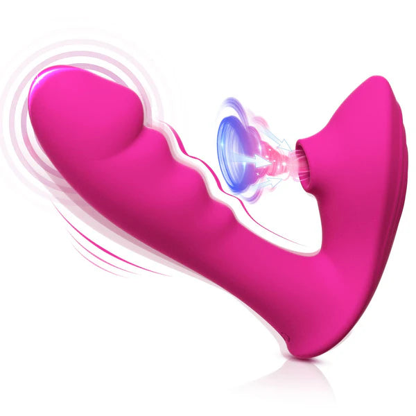 10 Sucking Modes G-Spot Stimulation Wearable Sucking Vibrator