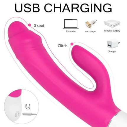 G Spot Clitoris Rabbit Vibrator