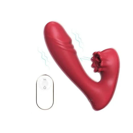 Double Anal G Spot Lick Vagina Clitoris Vibrator