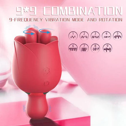 Rose Sex Toy Vibrator Clitoral Stimulator