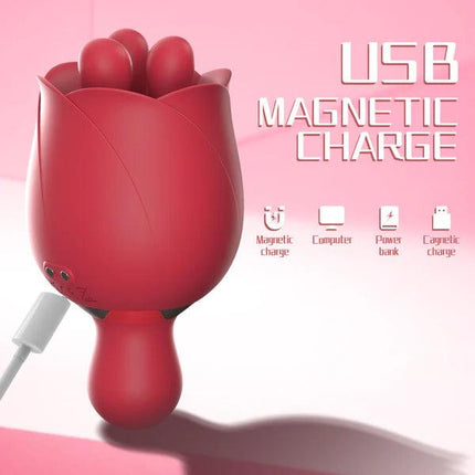 Rose Sex Toy Vibrator Clitoral Stimulator