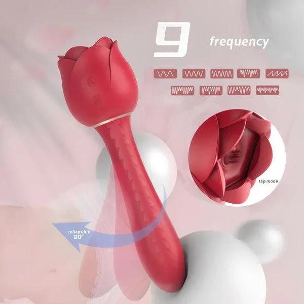 Rose Clitoral Sucking Vibrator G-Spot Stimulator