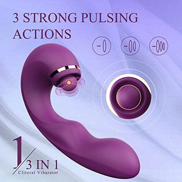 Clitoral Tapping & Vibration G-Spot Stimulator