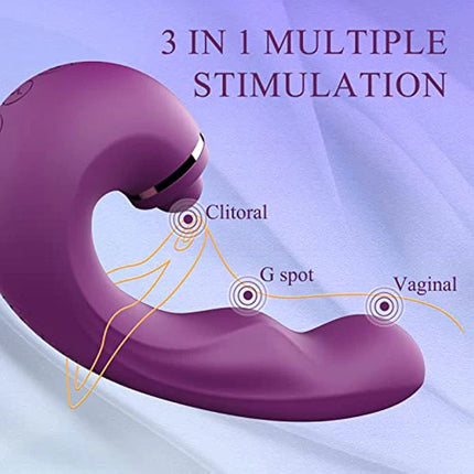 Clitoral Tapping & Vibration G-Spot Stimulator