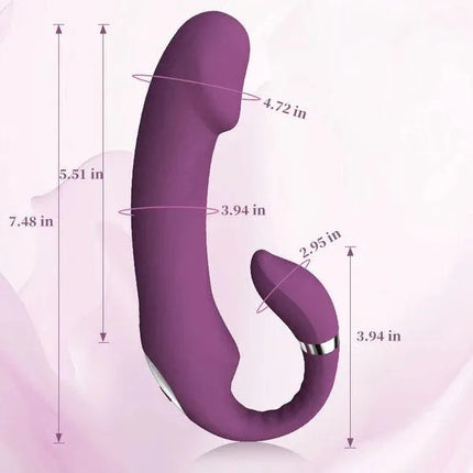 Heating Vibrator Clit Rubbing Massager