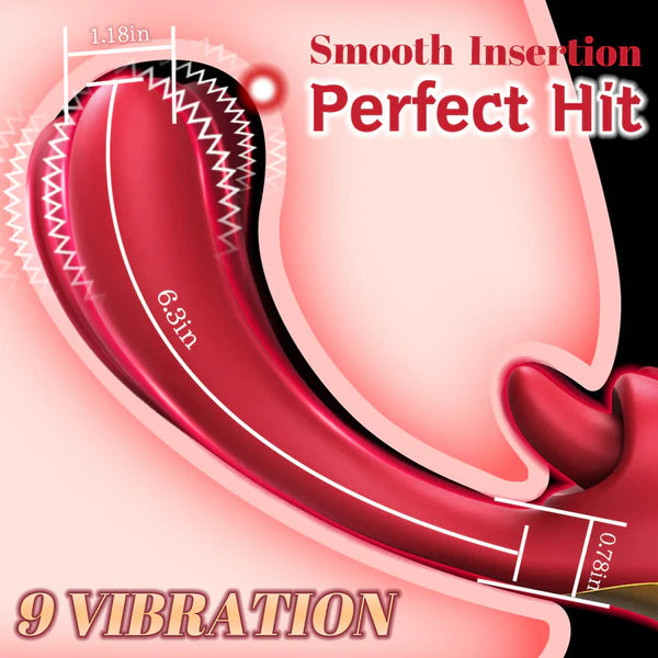 Clitoral Licking G Spot Vibrating & Swinging Stimulator