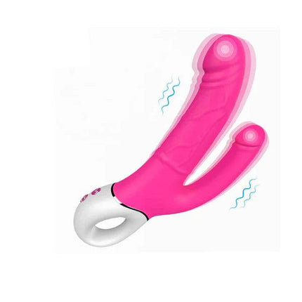 G Spot Anal Clitoris Stimulate Double Plug Vibrator