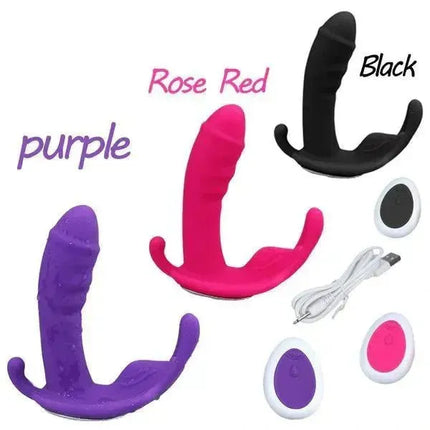 Wearable Butterfly Vibrator Sex Toys with Wireless Remote Control