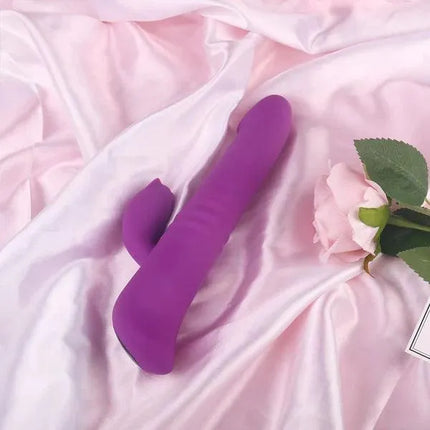 Large Penis Thrusting & Heating Rabbit Vibrator