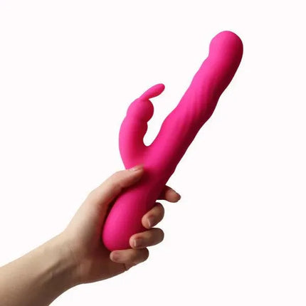 Spiral Stripes Serpentine Rabbit Vibrator