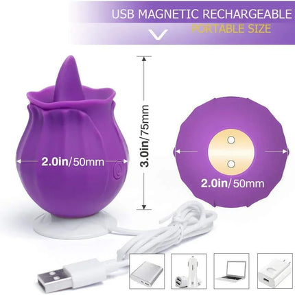 Rechargeable Rose Flower Toy