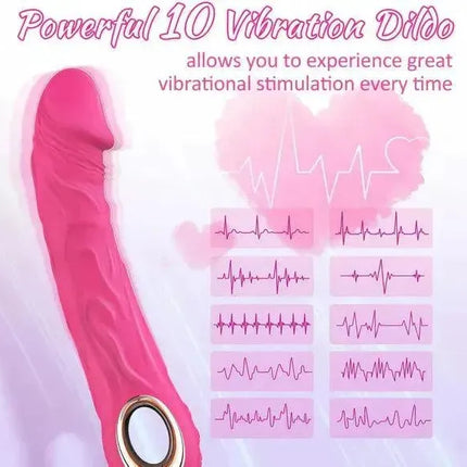 10 Powerful Realistic Silicone G-Spot Vibrator