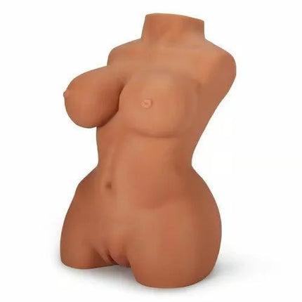 9 lbs Brown Teardrop Boobs Realistic Masturbator