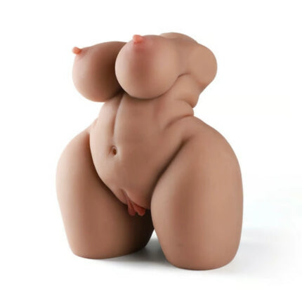 17.6 lbs Butterfly Labia Brown Chubby Sex Doll