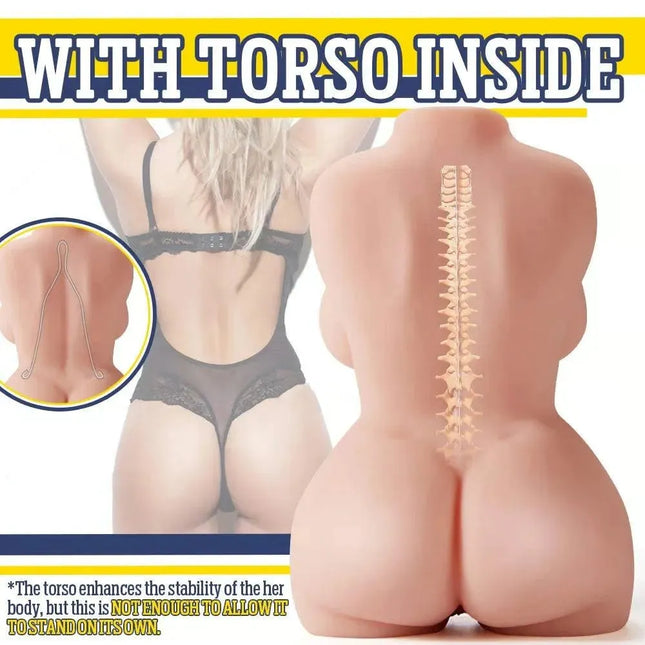 12.7 lbs 3D Male Masturbator Doll with Torso