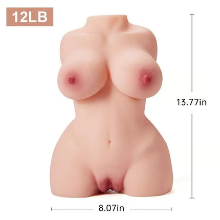 12.7 lbs 3D Male Masturbator Doll with Torso