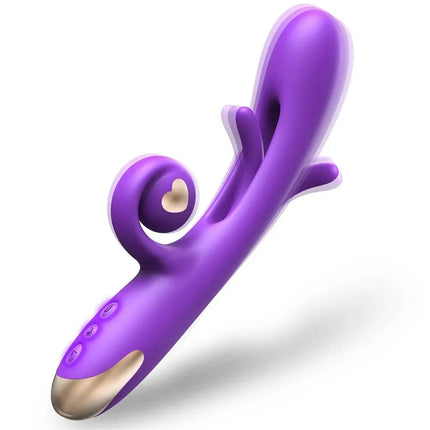 10 Vibration 7 Flapping Rabbit Flapping G Spot Dildo Vibrator