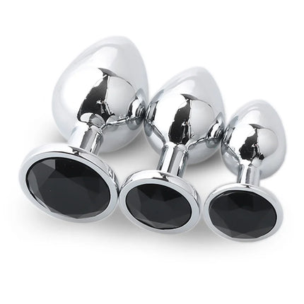 Adult Sex Toy Gem Anal Plug Set