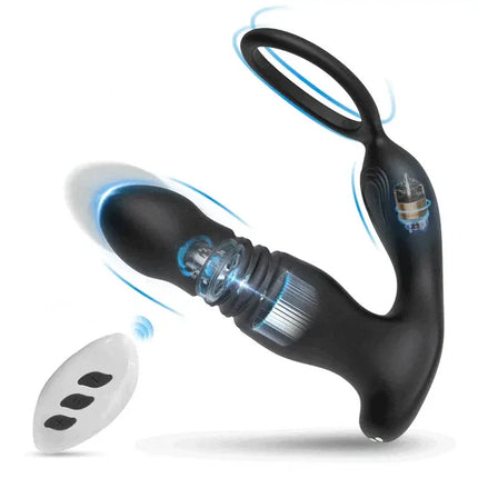 Vibrations Thrusts Prostate Massager