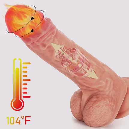 Thrusting Dildo | Heating