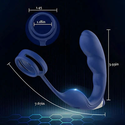 Wing Head Spinning Prostate Massager