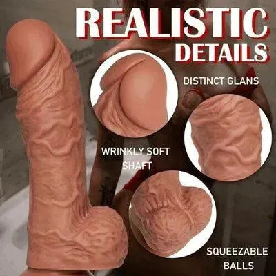 6.3 Inch Silicone Dildo with Suction Cup