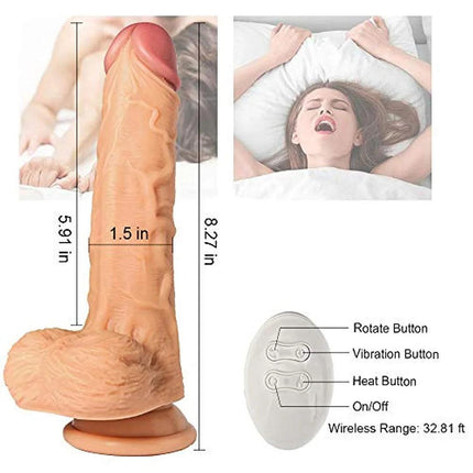 Real Feel Vibrating dildo