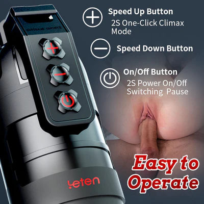 Vibrating APP Control Masturbation Cup