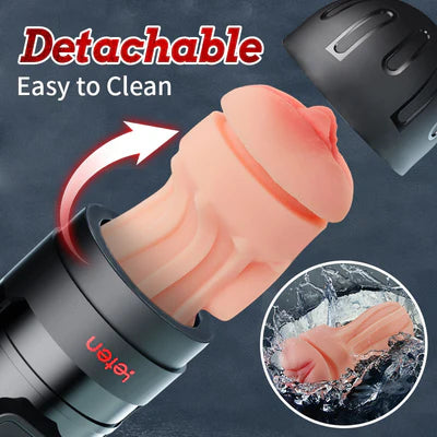 Vibrating APP Control Masturbation Cup