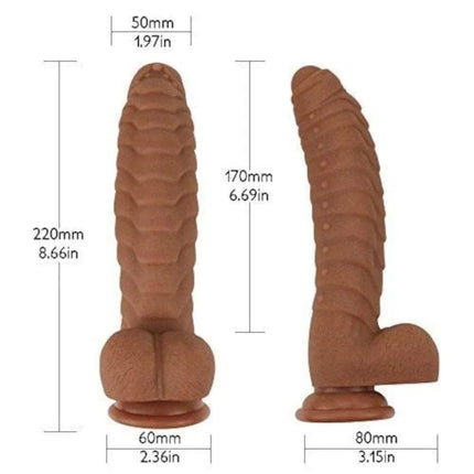 8 INCH DILDO WITH SUCTION CUP