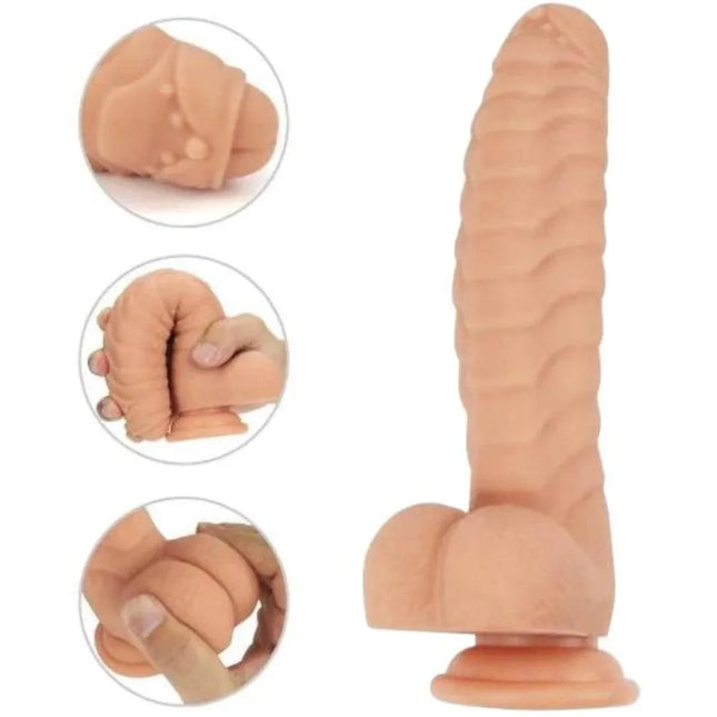 8 INCH DILDO WITH SUCTION CUP