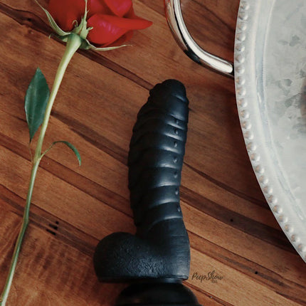 SILICONE SUCTION CUP DILDO