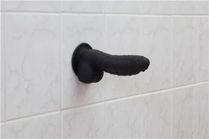 SILICONE SUCTION CUP DILDO