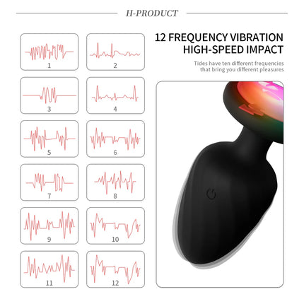 12 Frequency Strong Shock Anal Vibrator