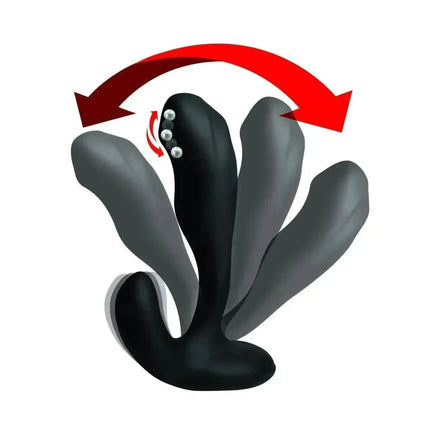 7X Bendable Prostate Stimulator with Stroking Bead - SIKXTOA