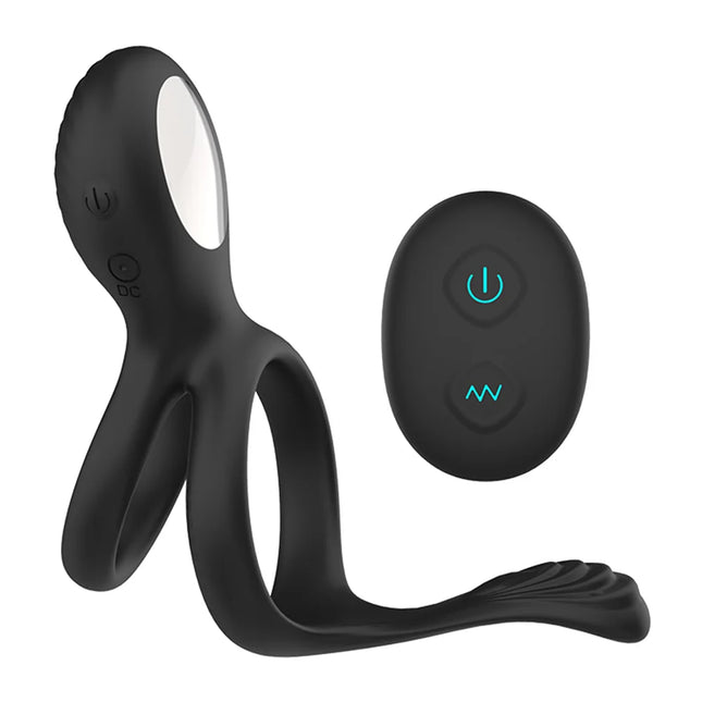 Wireless Remote Control Vibration Penis Ring & Clit Stimulator