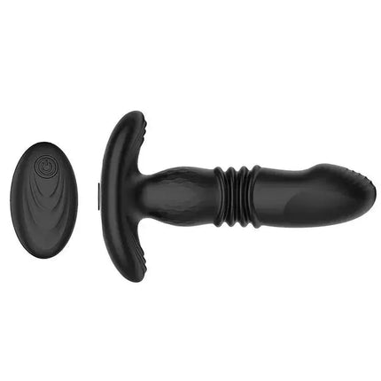 Prostate Thrusting Vibration Butt Plug with Remote Control