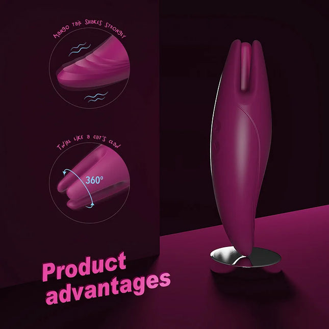 External 9*9-Pattern Sucking Vibrator